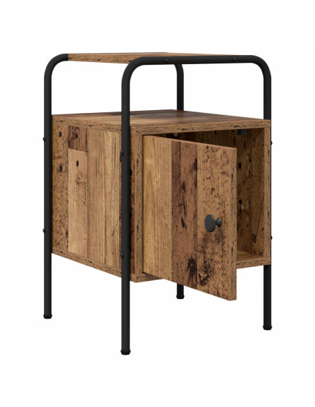 Armadio da Notte 2 pz Legno antico Legno ingegnerizzato
