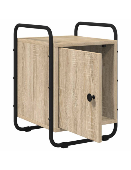 Armadio da Notte 2 pz Rovere Sonoma Legno ingegnerizzato