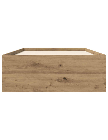 Telaio del letto con storage Rovere Artigianale 80 x 200 cm