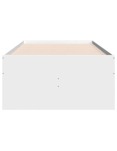 Telaio del letto con storage con cassetto Bianco 80 x 200 cm