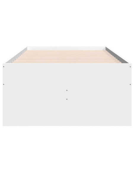 Telaio del letto con storage con cassetto Bianco 80 x 200 cm