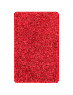 Tappetino da bagno antiscivolo Rosso 50 x 80 cm PP 2