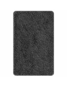 Tappetino da bagno antiscivolo Grigio scuro 60 x 90 cm PP 2