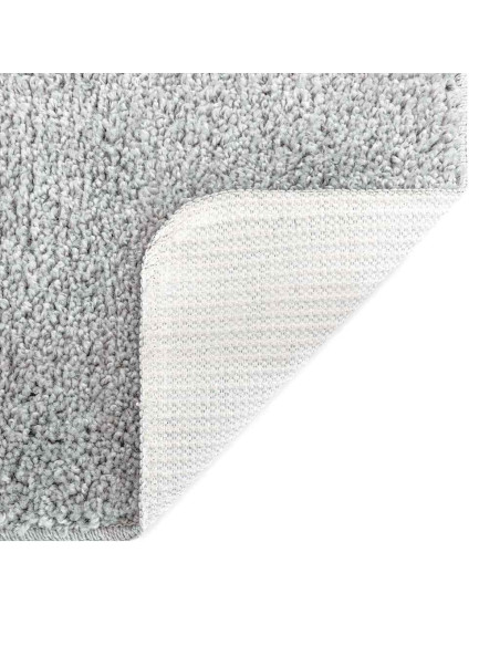 Tappetino da bagno antiscivolo Grigio 70 x 120 cm PP