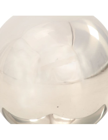Tappi per Pali 6 pz Estremità a Globo in Acciaio Inox 71x71 mm