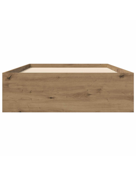 Telaio del letto con storage Rovere Artigianale 80 x 200 cm