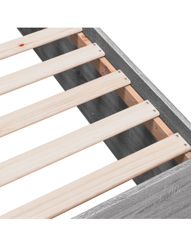 Giroletto Grigio Sonoma 140x200 cm in Legno Multistrato