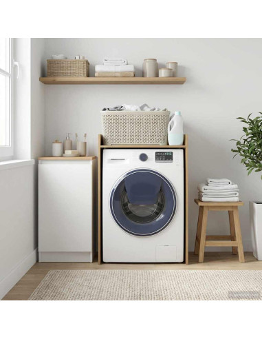 Mobiletto per lavatrice Rovere Artigianale 67,5 x 48 x 97 cm
