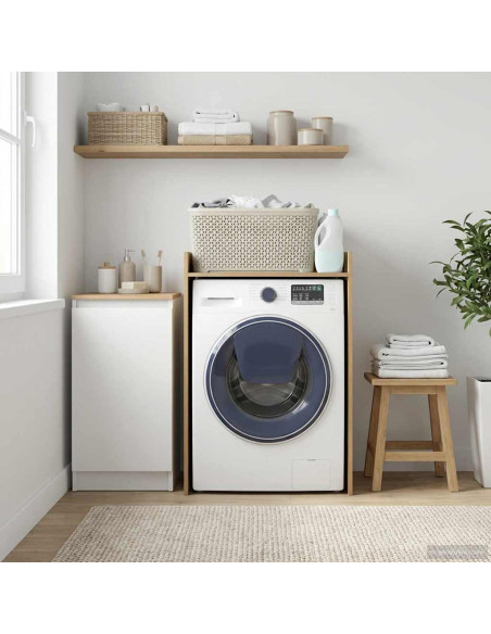 Mobiletto per lavatrice Rovere Artigianale 67,5 x 48 x 97 cm