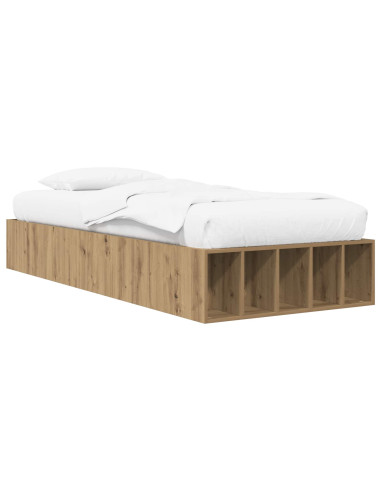 Telaio del letto con storage Rovere Artigianale 80 x 200 cm