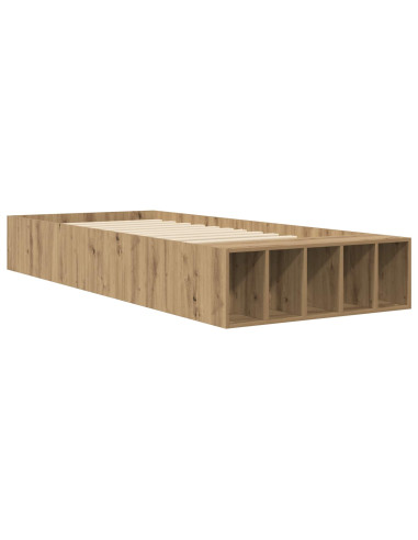 Telaio del letto con storage Rovere Artigianale 80 x 200 cm