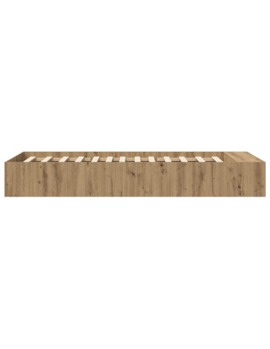 Telaio del letto con storage Rovere Artigianale 80 x 200 cm