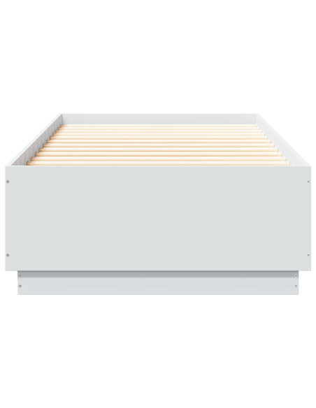 Letto con LED Bianco 80 x 200 cm Legno ingegnerizzato