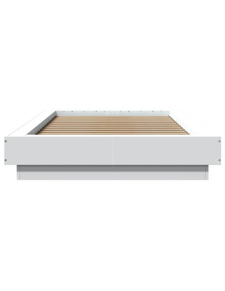 Letto con LED Bianco 80 x 200 cm Legno ingegnerizzato