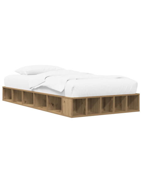 Telaio del letto con storage Rovere Artigianale 80 x 200 cm