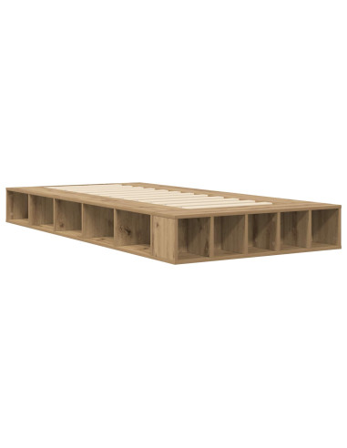 Telaio del letto con storage Rovere Artigianale 80 x 200 cm