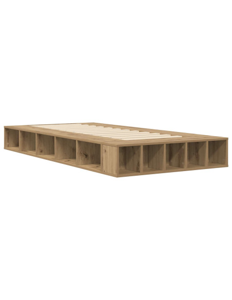 Telaio del letto con storage Rovere Artigianale 80 x 200 cm