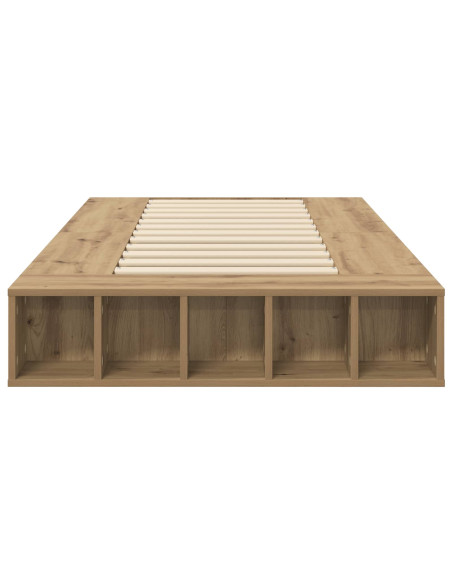 Telaio del letto con storage Rovere Artigianale 80 x 200 cm