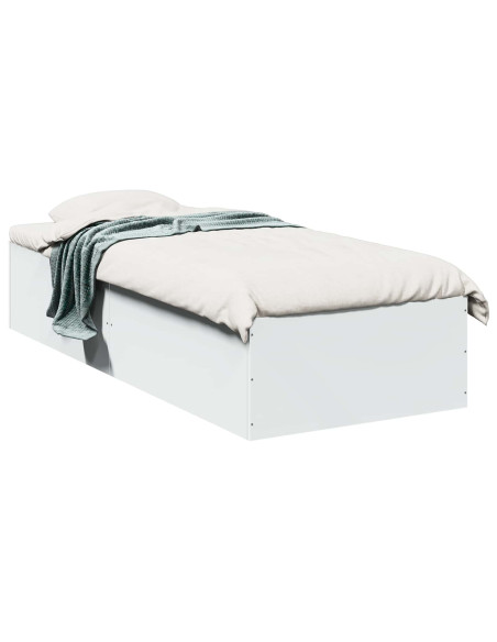 Struttura letto a pavimento Bianco 80 x 200 cm