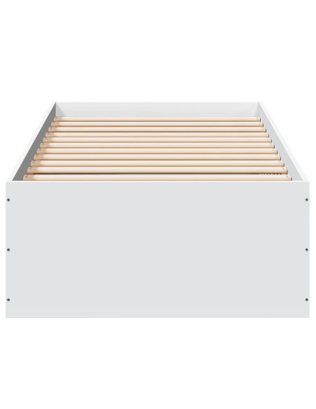 Struttura letto a pavimento Bianco 80 x 200 cm
