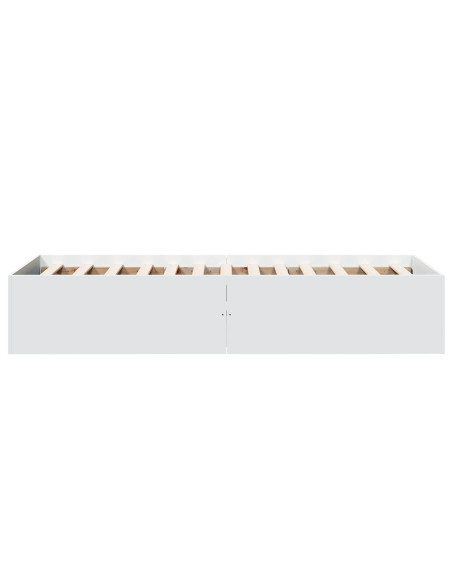 Struttura letto a pavimento Bianco 80 x 200 cm