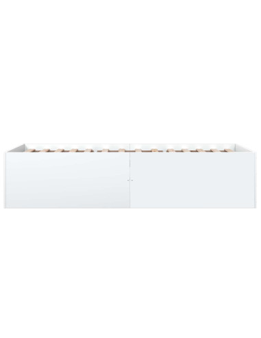 Struttura letto a pavimento Bianco 80 x 200 cm