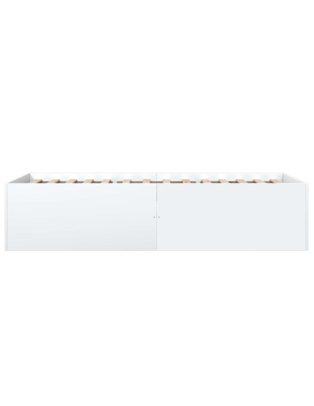 Struttura letto a pavimento Bianco 80 x 200 cm