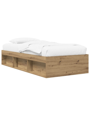 Telaio del letto con storage Rovere Artigianale 80 x 200 cm