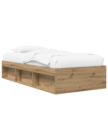 Telaio del letto con storage Rovere Artigianale 80 x 200 cm