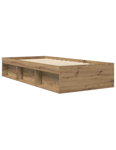 Telaio del letto con storage Rovere Artigianale 80 x 200 cm