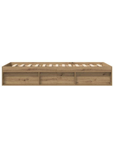 Telaio del letto con storage Rovere Artigianale 80 x 200 cm