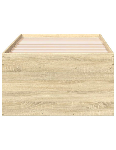 Telaio del letto con storage Rovere Sonoma 80 x 200 cm