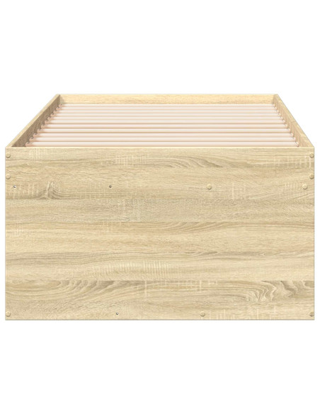 Telaio del letto con storage Rovere Sonoma 80 x 200 cm