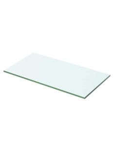 Mensole in Vetro Trasparente 2 pz 50x20 cm 2