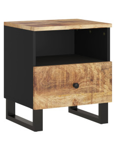 Comodino in Legno Massello di Mango e Legno Multistrato 2