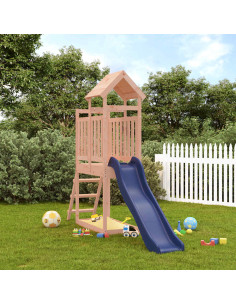 Set da Gioco da Esterno in Legno Massello di Douglas