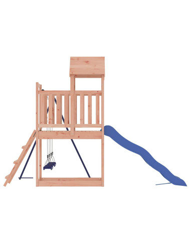 Set da Gioco da Esterno in Legno Massello di Douglas