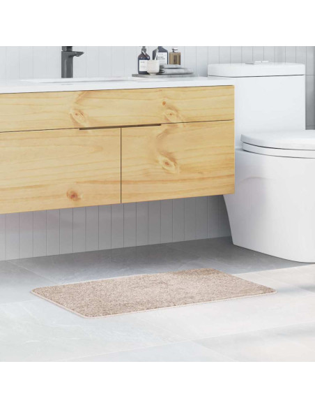 Tappetino da bagno antiscivolo Crema 50 x 80 cm PP