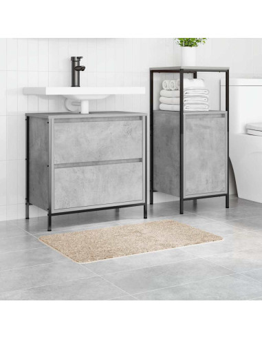 Tappetino da bagno antiscivolo Crema 50 x 80 cm PP