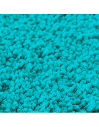 Tappetino da bagno antiscivolo Turchese 50 x 80 cm PP