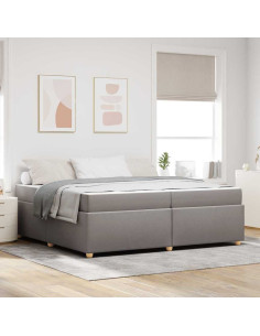 Struttura del letto con materasso Talpa 200 x 200 cm Tessuto