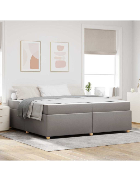 Struttura del letto con materasso Talpa 200 x 200 cm Tessuto