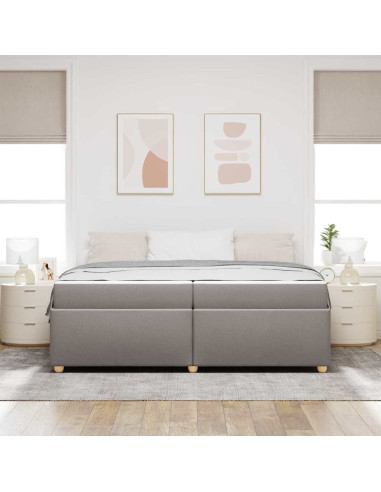 Struttura del letto con materasso Talpa 200 x 200 cm Tessuto