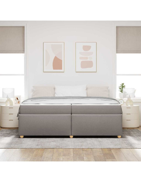 Struttura del letto con materasso Talpa 200 x 200 cm Tessuto