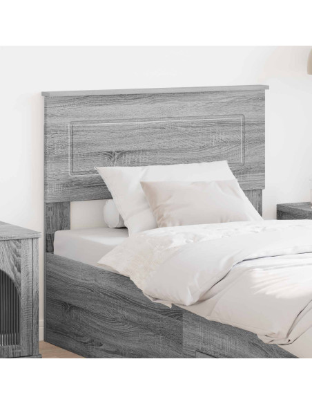 Testiera Grigio Sonoma Legno multistrato