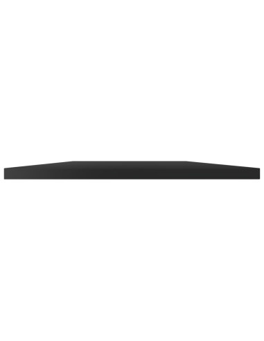 Ripiani per Libreria 8pz Nero Lucido 100x30x1,5cm Multistrato