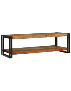 Tavolino da salotto Marrone Legno di Acacia Massello