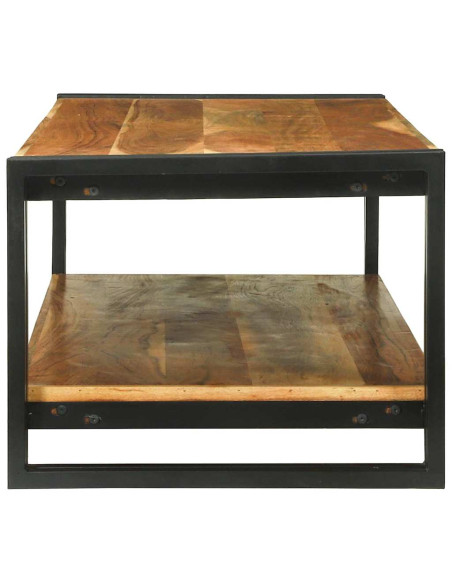 Tavolino da salotto Marrone Legno di Acacia Massello