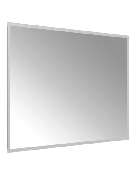 Specchio da bagno LED Trasparente 80 x 60 cm vetro temperato