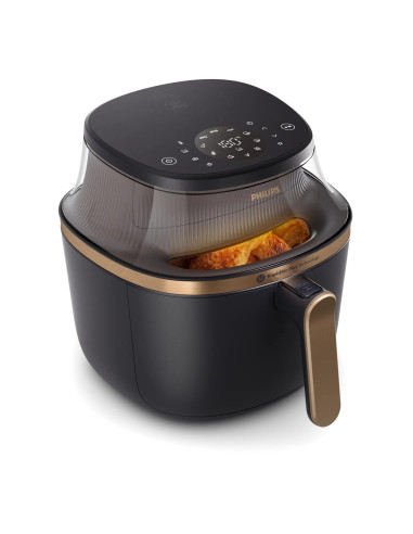 FRIGGITRICE AD ARIA MULTICOOKER L 4.2 LITRI CON FINESTRA E PROGRAMMI